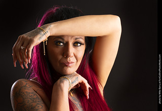 Tiphani lingerie model shoot