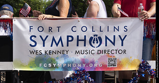 Fort Collins Symphony at the July 4 parade