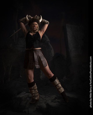 Shelly and Andrew Viking shoot