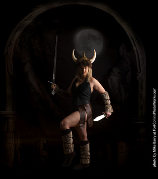 Shelly and Andrew Viking shoot