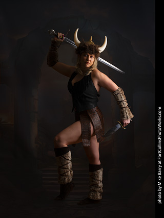 Shelly and Andrew Viking shoot