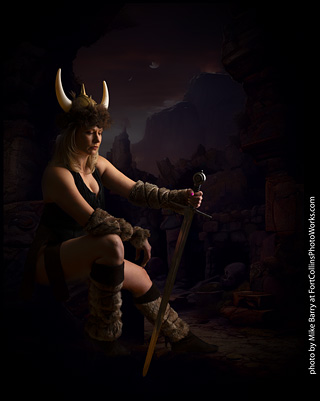 Shelly and Andrew Viking shoot