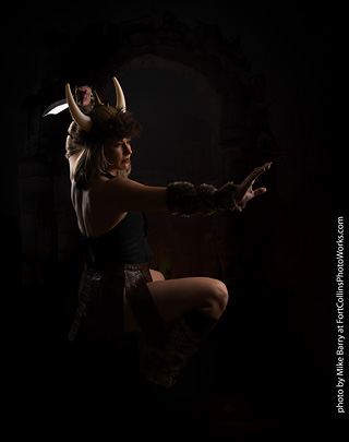 Shelly and Andrew Viking shoot