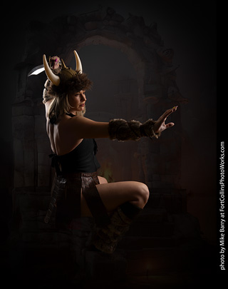 Shelly and Andrew Viking shoot