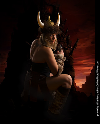 Shelly and Andrew Viking shoot