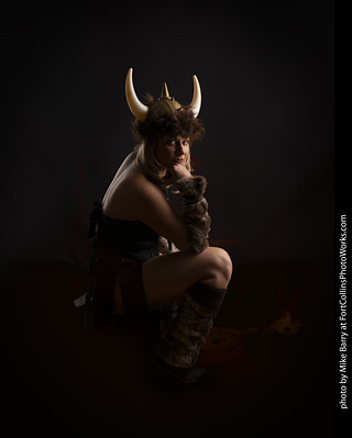 Shelly and Andrew Viking shoot