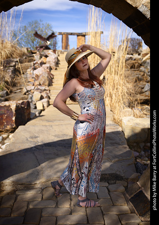 Shelly and Andrew at The Rock Garden