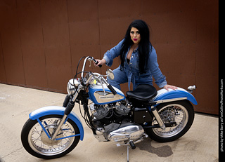 Echo at the TLC Vintage Model Shoot