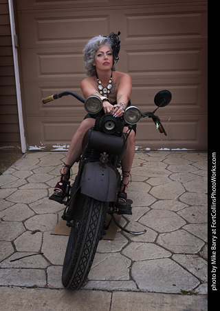 Elizabeth at the TLC Vintage Model Shoot