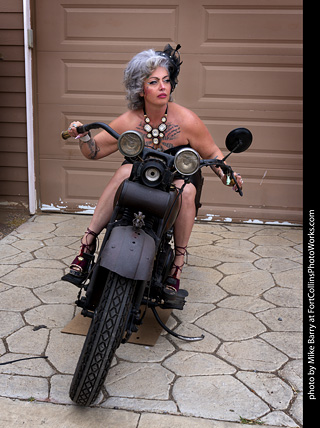 Elizabeth at the TLC Vintage Model Shoot