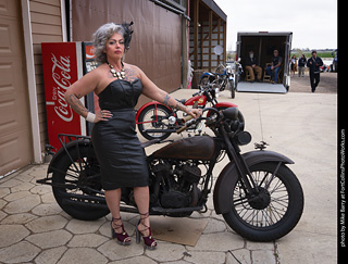 Elizabeth at the TLC Vintage Model Shoot