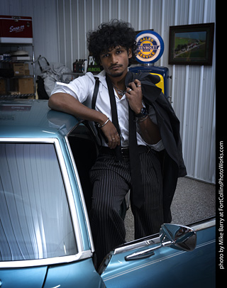 Ethan at the TLC Vintage Model Shoot