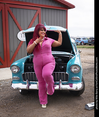 Janessa at the TLC Vintage Model Shoot