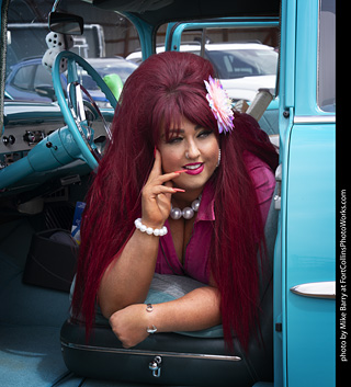 Janessa at the TLC Vintage Model Shoot
