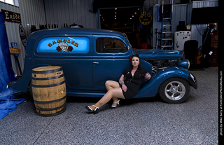 Mariah at the TLC Vintage Model Shoot