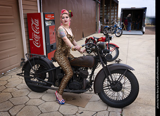 Tori at the TLC Vintage Model Shoot