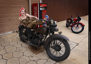 Tori at the TLC Vintage Model Shoot