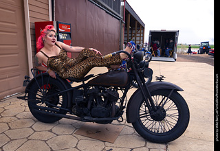 Tori at the TLC Vintage Model Shoot