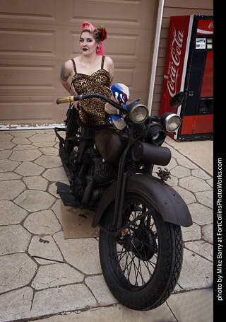 Tori at the TLC Vintage Model Shoot