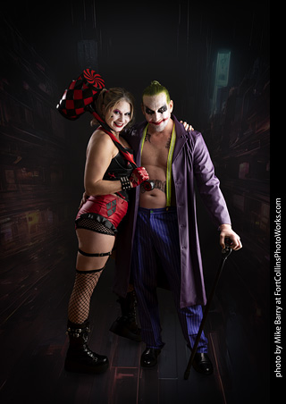 The Joker and Harley Quinn