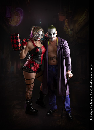 The Joker and Harley Quinn