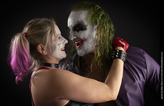 The Joker and Harley Quinn