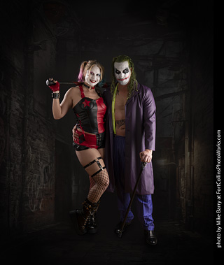 The Joker and Harley Quinn