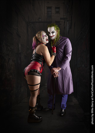 The Joker and Harley Quinn