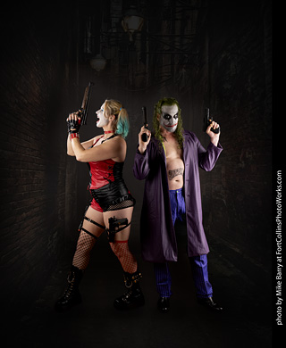 The Joker and Harley Quinn