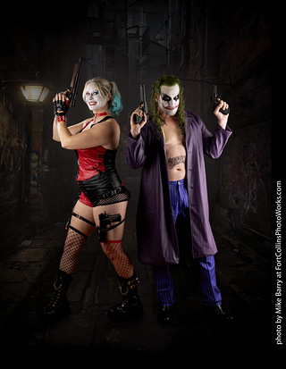 The Joker and Harley Quinn
