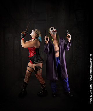 The Joker and Harley Quinn
