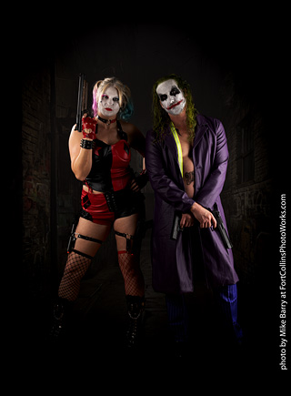 The Joker and Harley Quinn